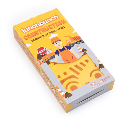 Lunch Punch Sandwich Cutters Pairs - Construction