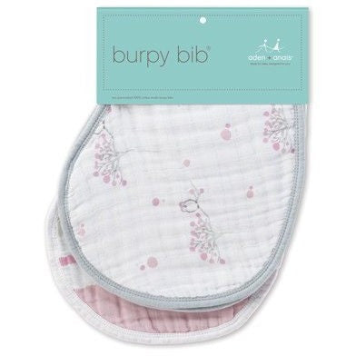 Aden and Anais - Burpy Bib (2 Set) - For The Birds - Clothing - Aden and Anais - Afterpay - Zippay Carry Them Close