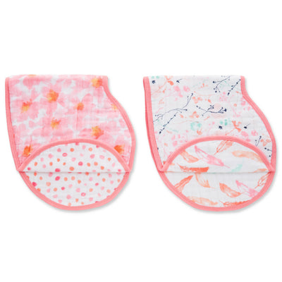 Aden and Anais - Burpy Bib (2 Set) - Petal Blooms