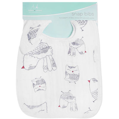 Aden and Anais - Snap Bib 3 Set - Lovebird - Clothing - Aden and Anais - Afterpay - Zippay Carry Them Close