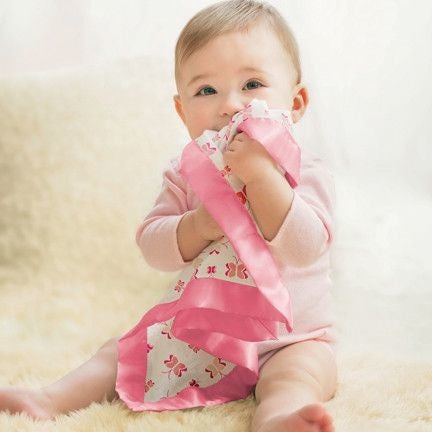 Aden and Anais - Security Blankets Comforter - Issie Princess Posie Butterflies (set of 2) - Security Blanket - Aden and Anais - Afterpay - Zippay Carry Them Close