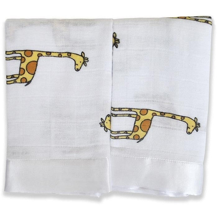 Aden and Anais - Security Blankets Comforter - Issie Jungle Jam Giraffe (set of 2) - Security Blanket - Aden and Anais - Afterpay - Zippay Carry Them Close