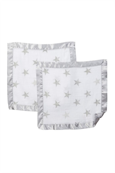 Aden by Aden and Anais - Security Blankets Comforter - Dusty (set of 2)