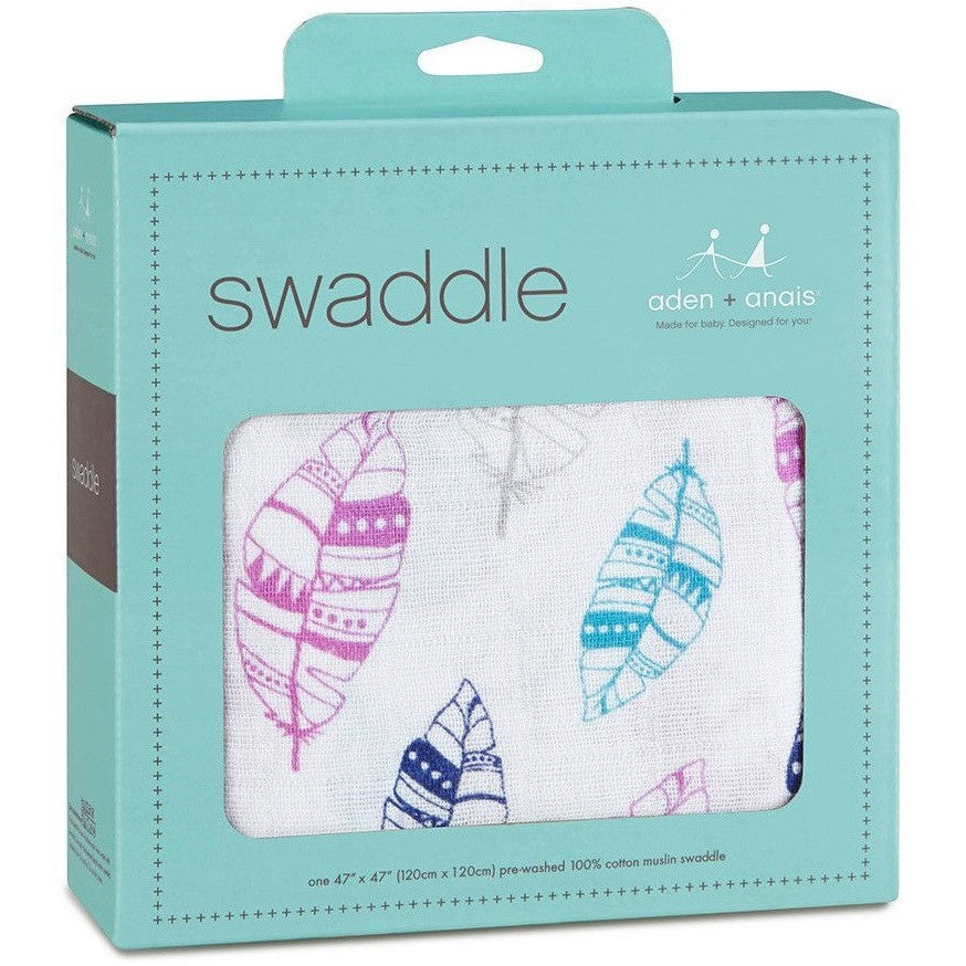 Aden and Anais - Classic Muslin Swaddle - Wink - swaddle - Aden and Anais - Afterpay - Zippay Carry Them Close