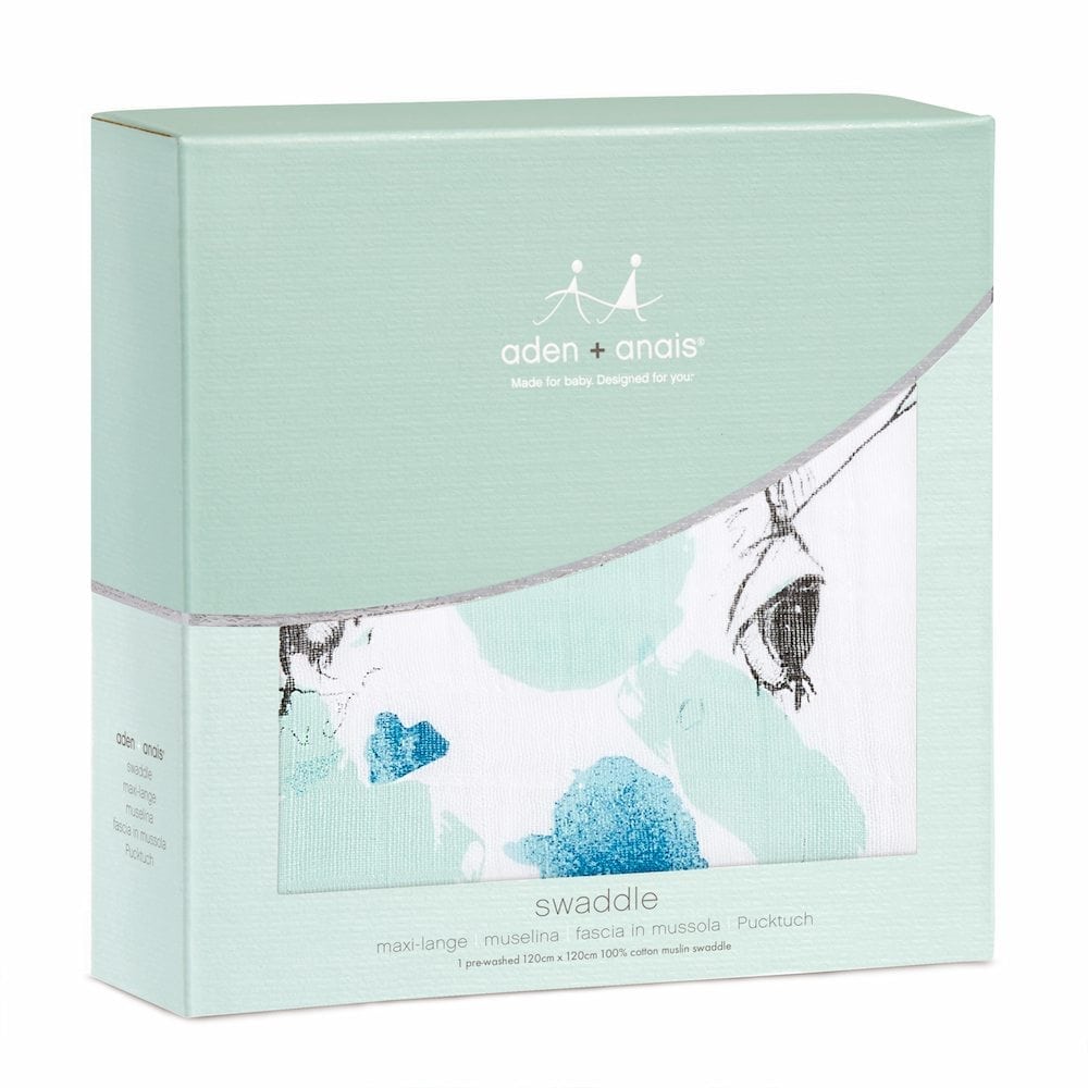 Aden and Anais - Classic Muslin Swaddle - Giraffe Gaze