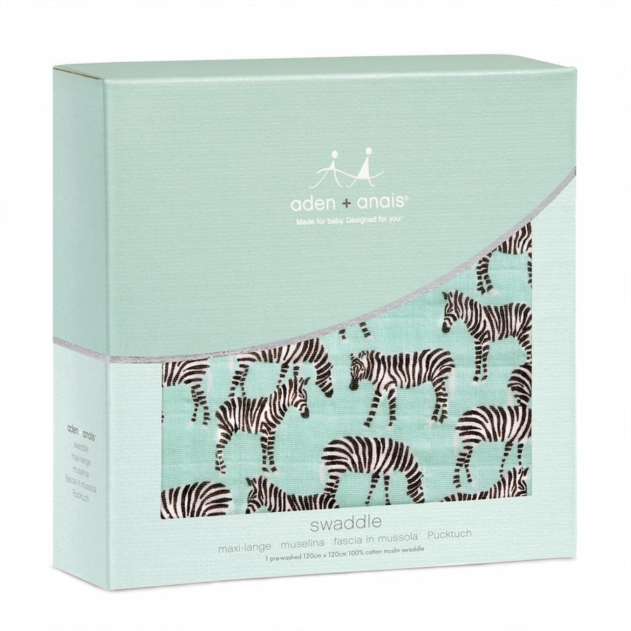 Aden and Anais - Classic Muslin Swaddle - Mod Zebra
