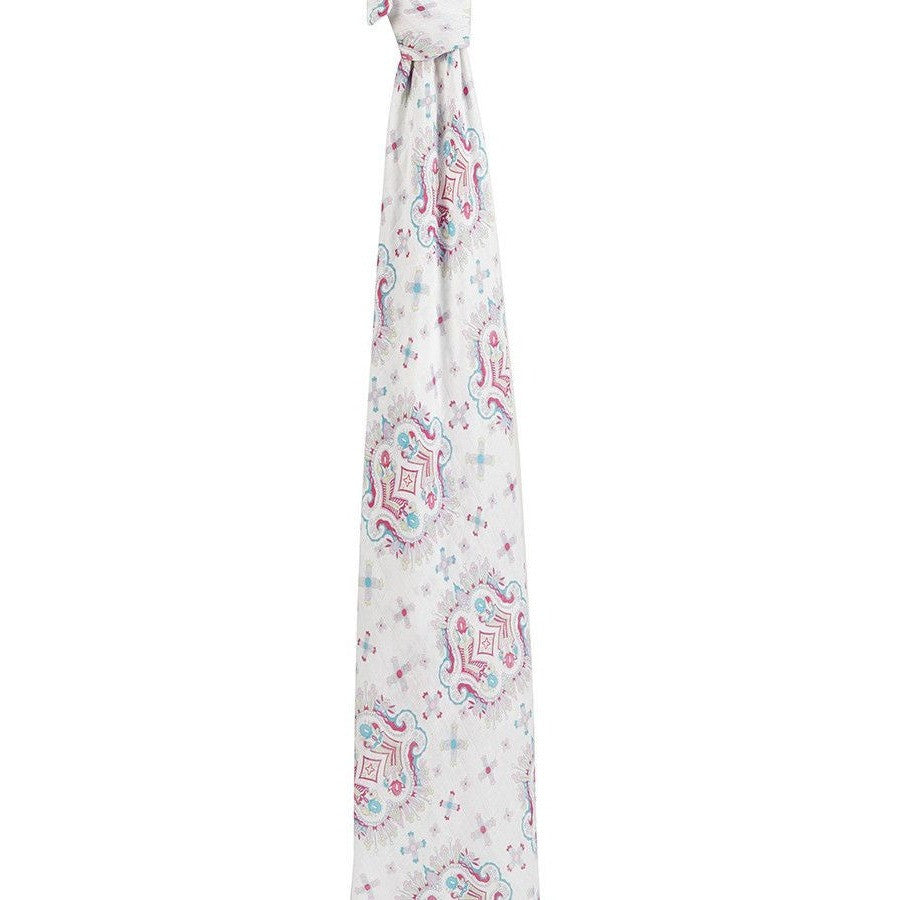 Aden and Anais - Silky Soft Bamboo Muslin Swaddle - Flower Child - swaddle - Aden and Anais - Afterpay - Zippay Carry Them Close