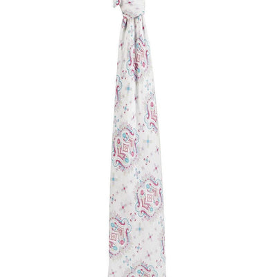 Aden and Anais - Silky Soft Bamboo Muslin Swaddle - Flower Child - swaddle - Aden and Anais - Afterpay - Zippay Carry Them Close