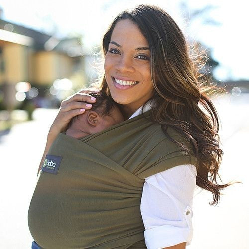 Boba Stretchy Wrap Olive Carry Them Close
