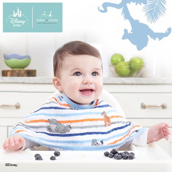 Aden and Anais - Burpy Bib (2 Set) - Jungle Book