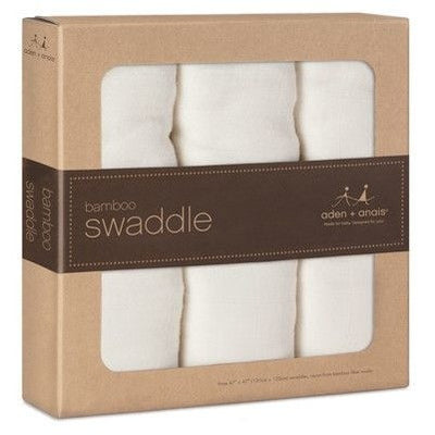 Aden and Anais - Bamboo swaddles (Earthly 3 Pack) - swaddle - Aden and Anais - Afterpay - Zippay Carry Them Close