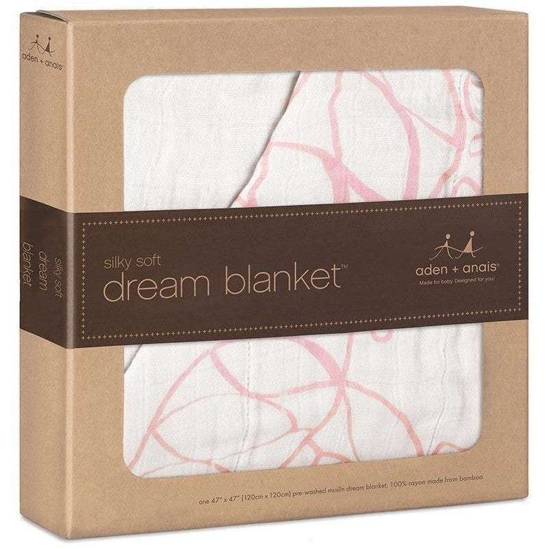 Aden and Anais - Dream Blankets Bamboo tranquility - leafy - Baby Blankets - Aden and Anais - Afterpay - Zippay Carry Them Close