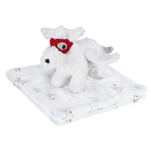 Aden and Anais - Blankets & Plush Toy - Liam the Brave