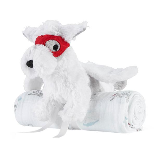 Aden and Anais - Blankets & Plush Toy - Liam the Brave