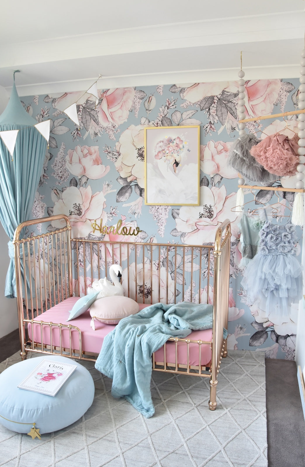 Snuggle Hunny Kids - Fitted Cot Sheet - Rouge Pink