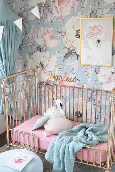 Snuggle Hunny Kids - Fitted Cot Sheet - Rouge Pink