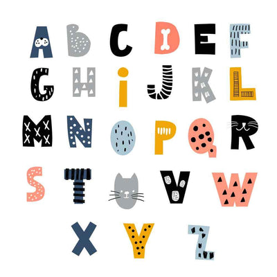 Di Lusso Living - Muslin Baby Swaddle Wrap - ABCD