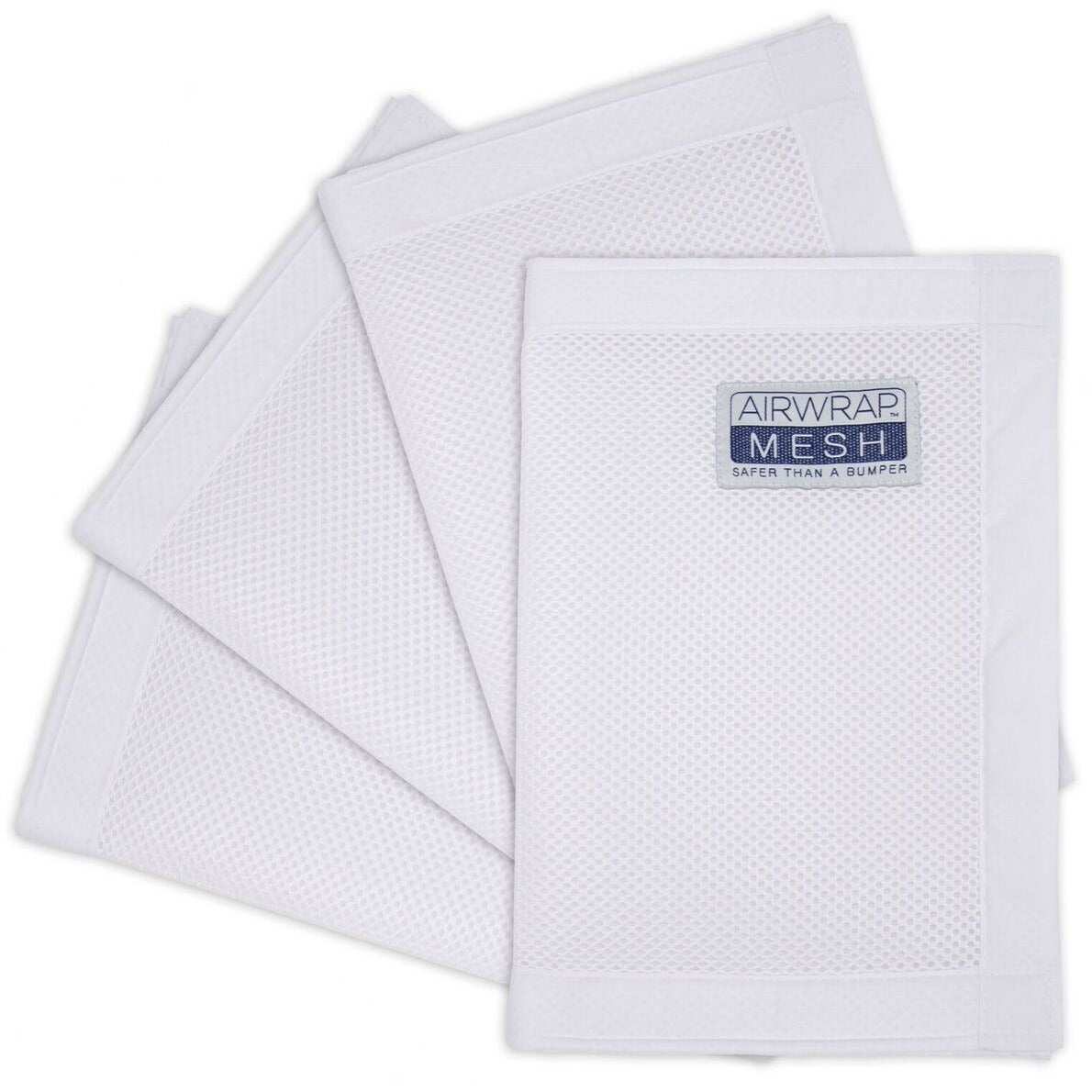 Airwrap Mesh Cot Liner - 4 Sides White - Bedding - Airwrap - Afterpay - Zippay Carry Them Close