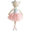Alimrose - Adeleine Kitty Cat Doll Liberty Blue - Toys - Alimrose - Afterpay - Zippay Carry Them Close