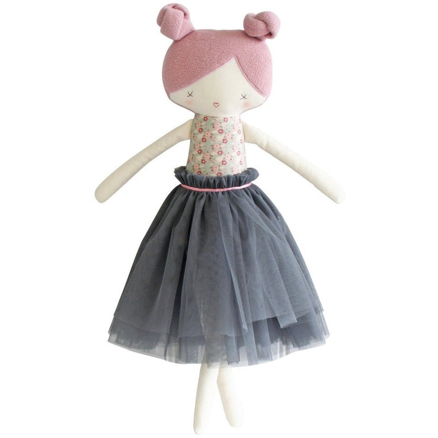 Alimrose - Colette Doll Grey & Rose - Toys - Alimrose - Afterpay - Zippay Carry Them Close