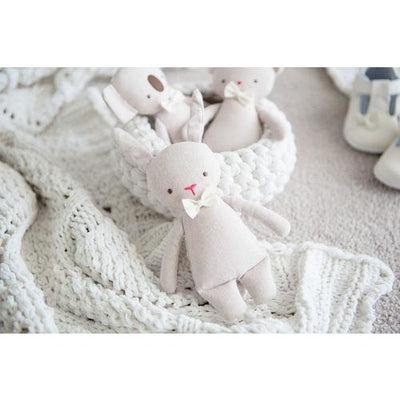 Alimrose - Linen Bear Rattle