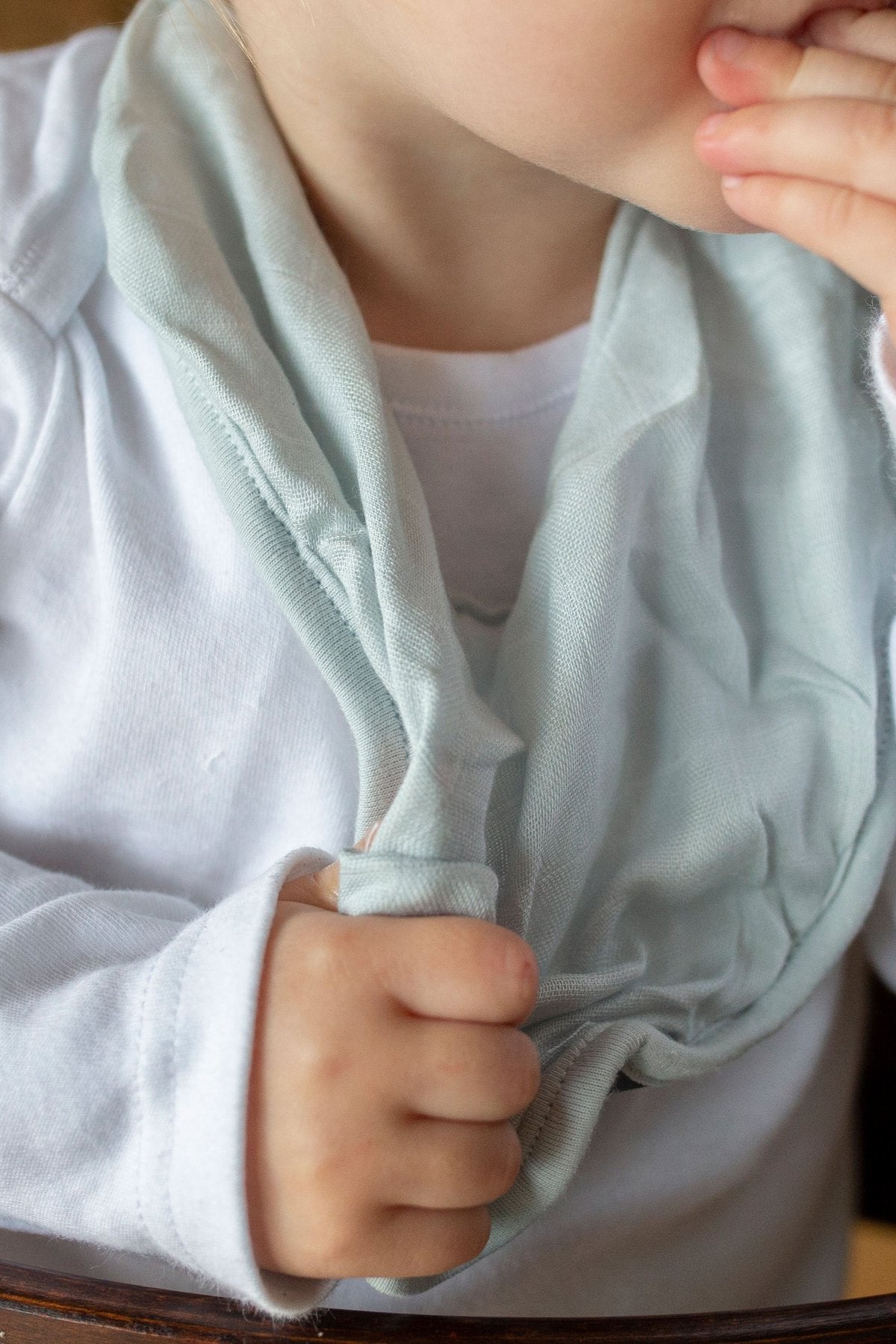 Little Bamboo - Bamboo Muslin Bibs (2pk) - Whisper