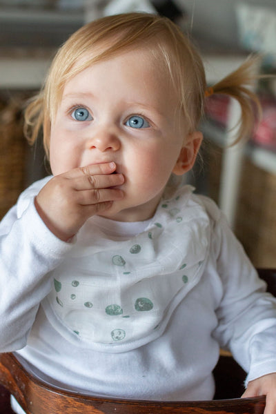 Little Bamboo - Bamboo Muslin Bibs (2pk) - Whisper