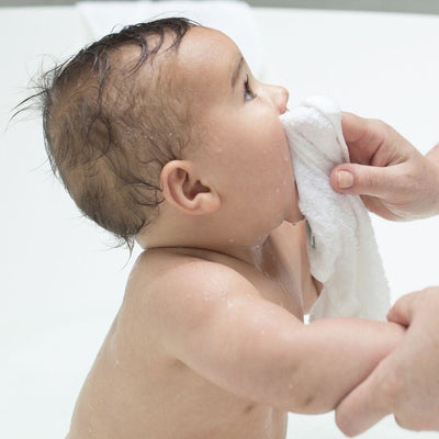 Little Bamboo - Towelling Washers (3pk) White - Bath - Little Bamboo - Afterpay - Zippay Carry Them Close