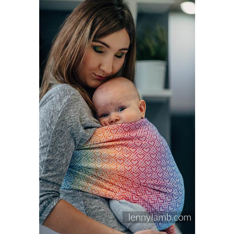 Lenny Lamb Ring Sling - Big Love Rainbow - Ring Sling - Lenny Lamb - Afterpay - Zippay Carry Them Close