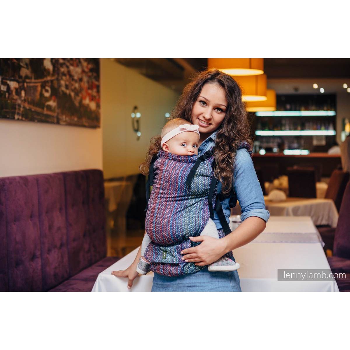 Lenny Lamb - LennyUp BIG LOVE SAPPHIRE - Baby Carrier - Lenny Lamb - Afterpay - Zippay Carry Them Close