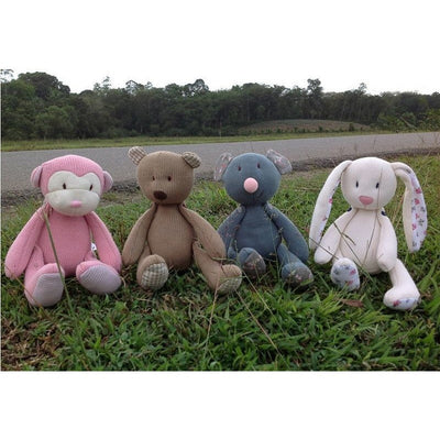 Bonikka - Jointed Knit Bunny - Toys - Bonikka - Afterpay - Zippay Carry Them Close