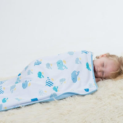 Bubble - Dream Blanket (Whale of a Time) - Baby Blankets - Bubble - Afterpay - Zippay Carry Them Close