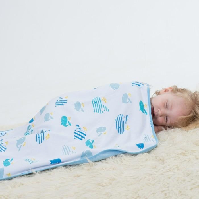 Bubble - Dream Blanket (Whale of a Time) - Baby Blankets - Bubble - Afterpay - Zippay Carry Them Close