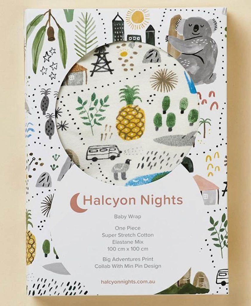Halcyon Nights - Baby Swaddle Wrap - BIG ADVENTURES