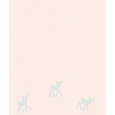 Alimrose Knit Stroller Blanket - Deer and Dots Pink - Baby Blankets - Alimrose - Afterpay - Zippay Carry Them Close