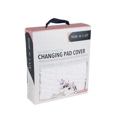 Bebe Au Lait - Changing Pad Cover - Bunny Tails