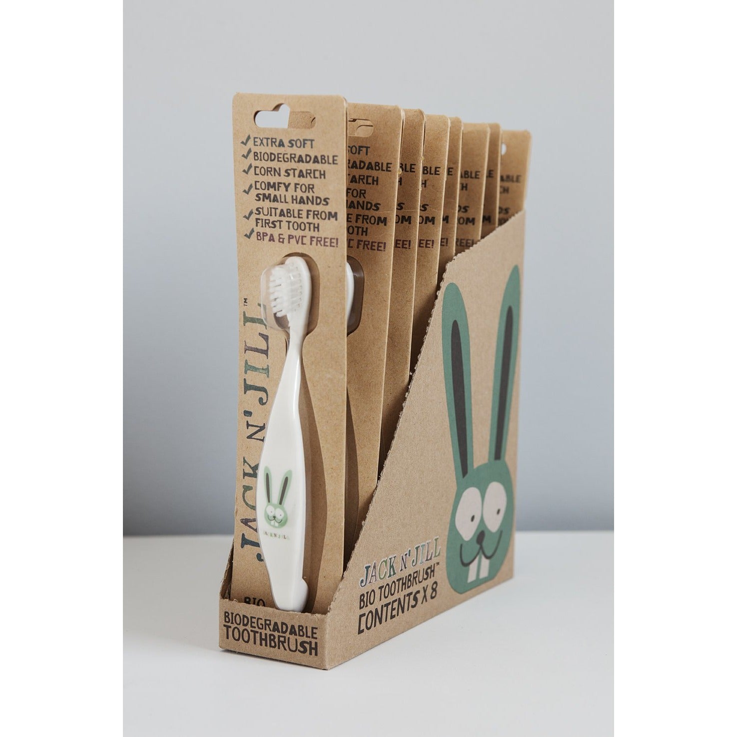 Jack n' Jill - Bio Toothbrush - Bunny - Mouth Care - Jack n Jill - Afterpay - Zippay Carry Them Close
