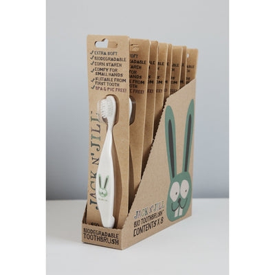 Jack n' Jill - Bio Toothbrush - Bunny - Mouth Care - Jack n Jill - Afterpay - Zippay Carry Them Close