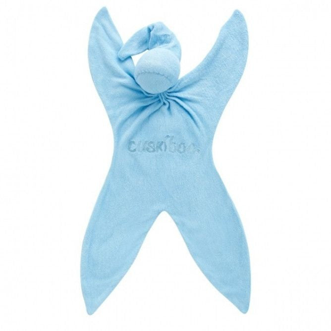 Cuski - Blue Organic Bamboo Fibre Cuskiboo Comforter - Security Blanket - Cuski - Afterpay - Zippay Carry Them Close