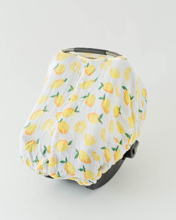 Little Unicorn - Car Seat Canopy - Lemon