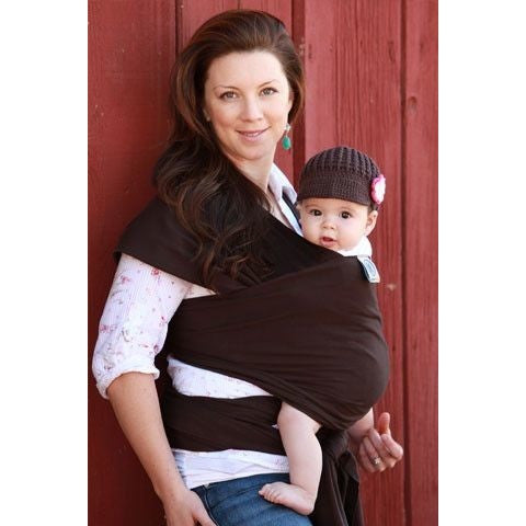 Moby Wrap - Chocolate - Stretchy Wrap - Moby - Afterpay - Zippay Carry Them Close