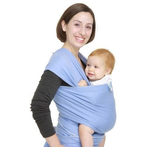 Moby Wrap - Cornflower - Stretchy Wrap - Moby - Afterpay - Zippay Carry Them Close