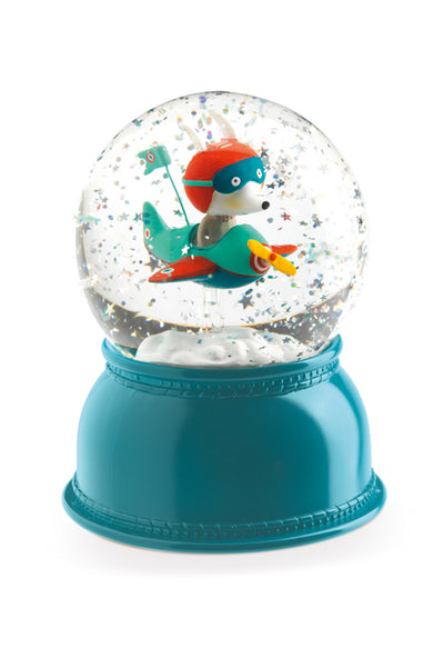 Djeco Little Big Room - Aeroplane Night Light Globe