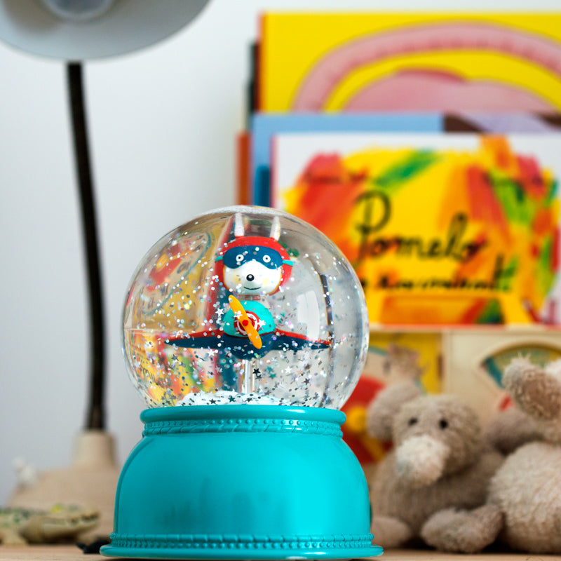 Djeco Little Big Room - Aeroplane Night Light Globe