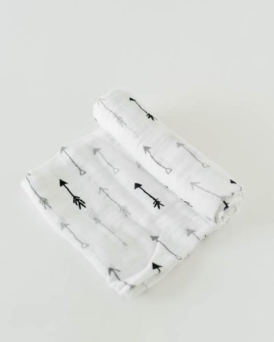 Little Unicorn - Cotton Muslin Baby Swaddle - Arrow