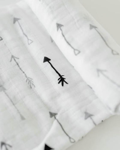 Little Unicorn - Cotton Muslin Baby Swaddle - Arrow