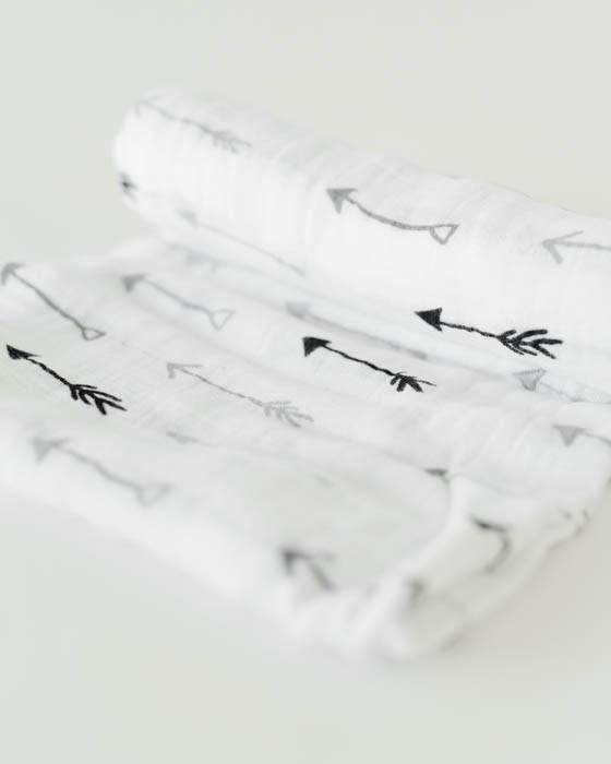 Little Unicorn - Cotton Muslin Baby Swaddle - Arrow