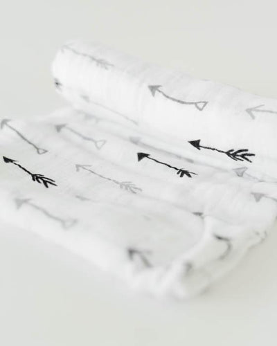 Little Unicorn - Cotton Muslin Baby Swaddle - Arrow