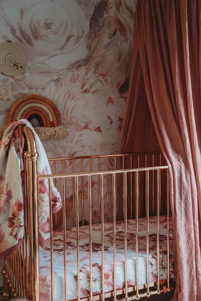 Pop Ya Tot - Cotton Muslin Cot Sheet - Anthe