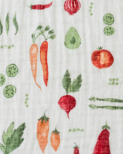 Little Unicorn - Cotton Muslin Baby Swaddle - Farmers Market